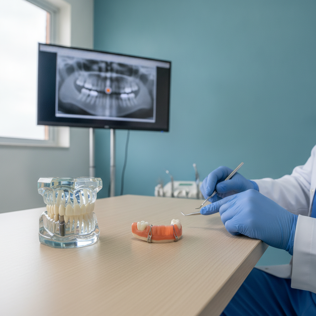 Diferença entre Implante Dentário e Prótese em Nova Andradina
