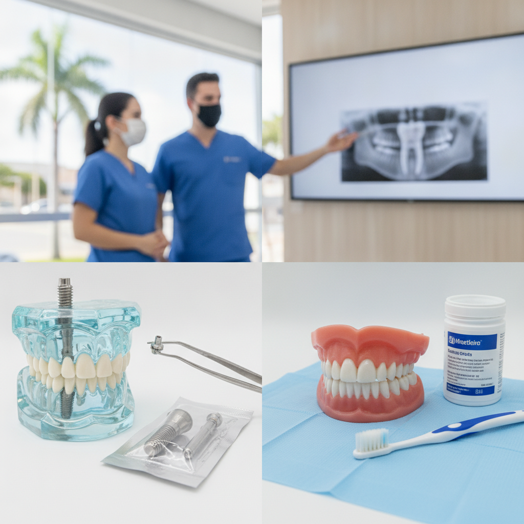 Diferença entre Implante Dentário e Prótese em Nova Andradina