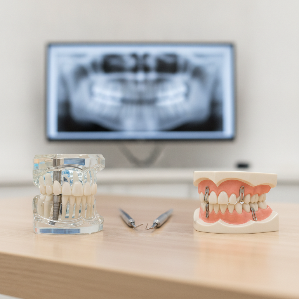Diferença entre Implante Dentário e Prótese em Nova Andradina