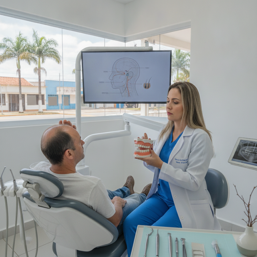 Implante Dentário Cai o Cabelo? Saiba a Verdade em Nova Andradina