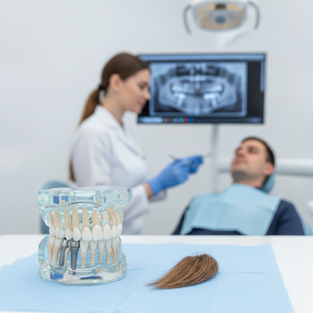 Implante Dentário Cai o Cabelo? Saiba a Verdade em Nova Andradina