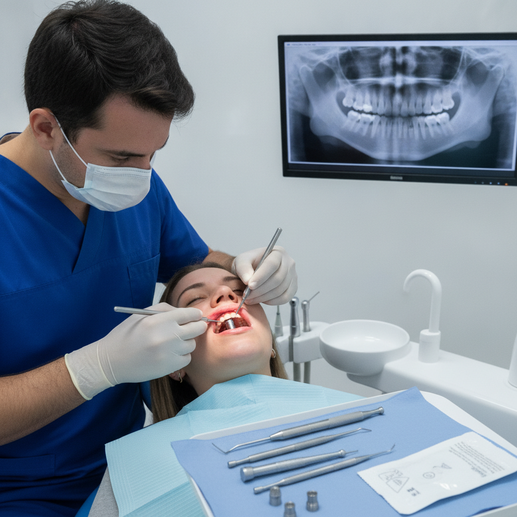 Implante Dentário com Gengiva Inflamada em Nova Andradina