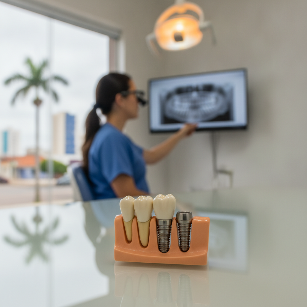 Implante Dentário Fica Igual ao Dente Natural em Nova Andradina