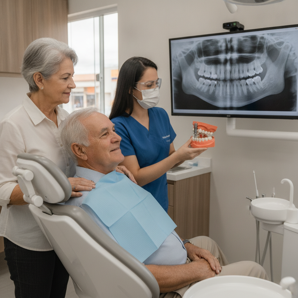 Implante Dentário para Idosos é Indicado em Nova Andradina