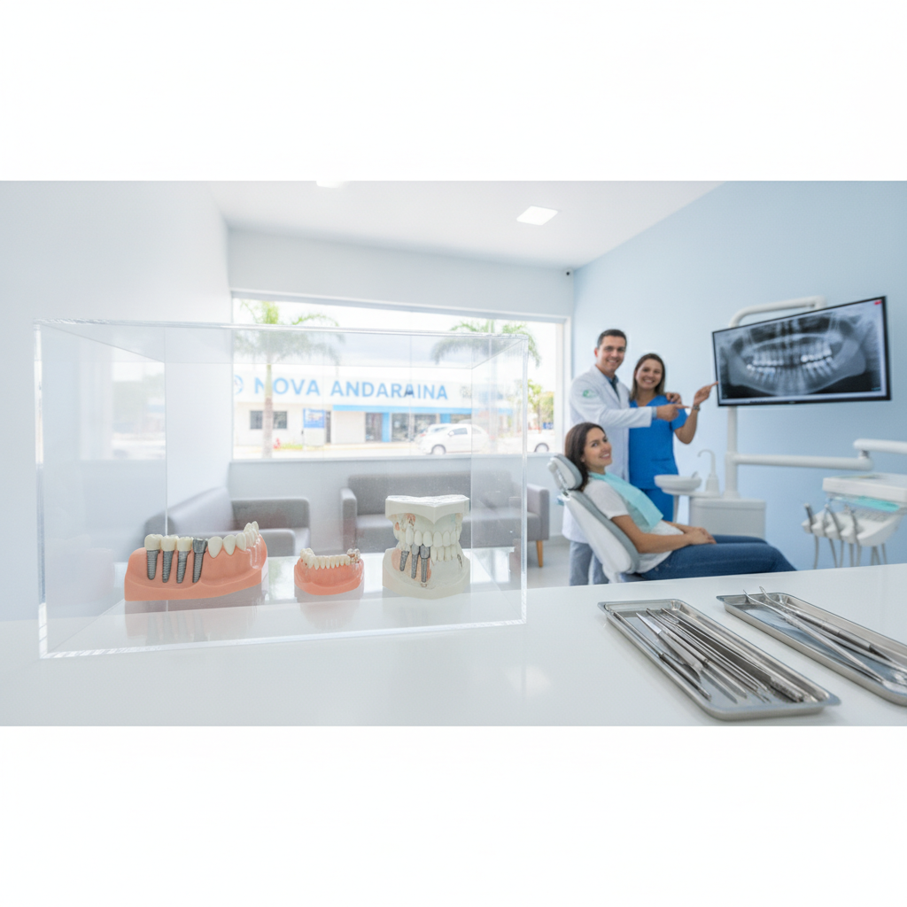 Tipos de Implante Dentário em Nova Andradina: Guia Completo